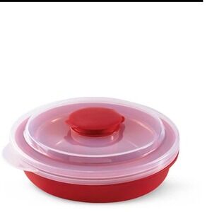 New Pampered Chef Family Size Microwave Popcorn Maker‎